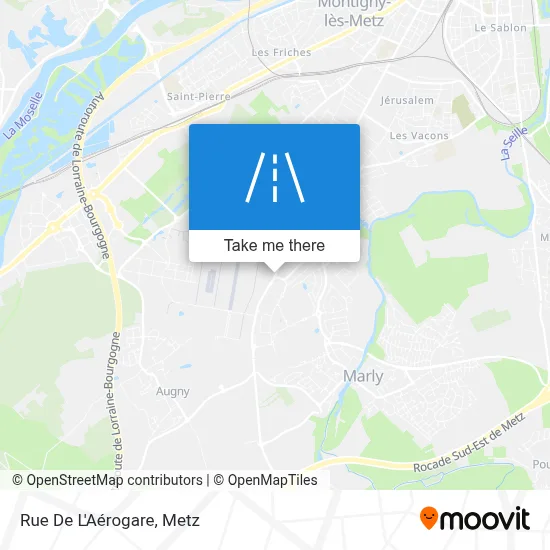 Rue De L'Aérogare map