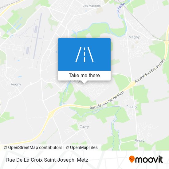 Rue De La Croix Saint-Joseph map