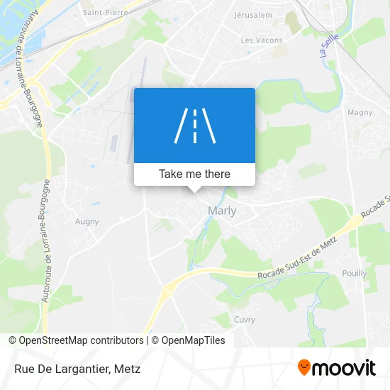 Rue De Largantier map