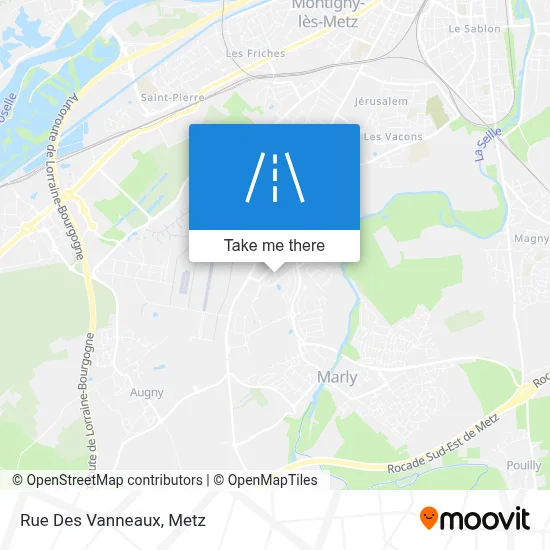 Rue Des Vanneaux map