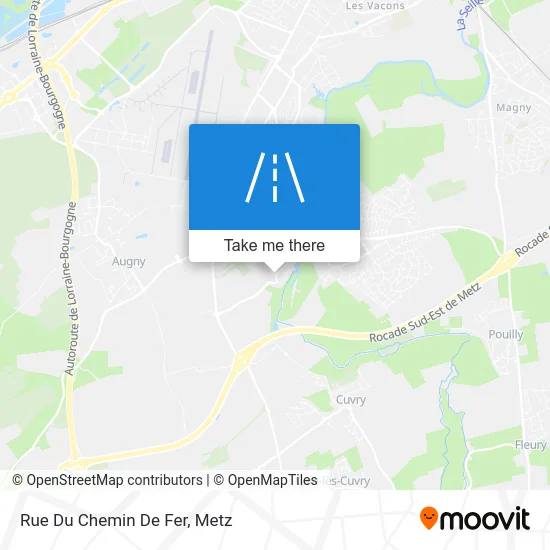 Rue Du Chemin De Fer map