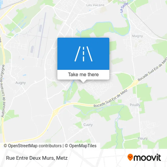 Rue Entre Deux Murs map