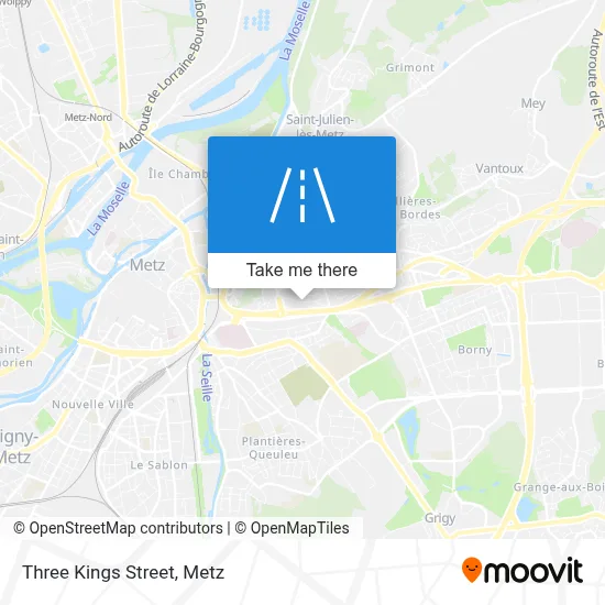 Rue Des Trois Rois map