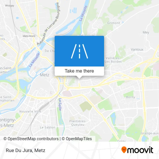 Rue Du Jura map