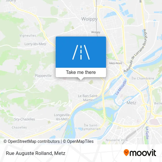 Rue Auguste Rolland map