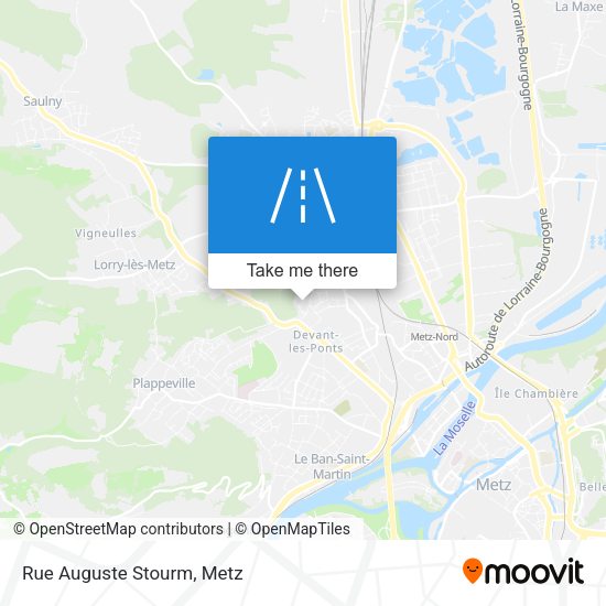 Rue Auguste Stourm map