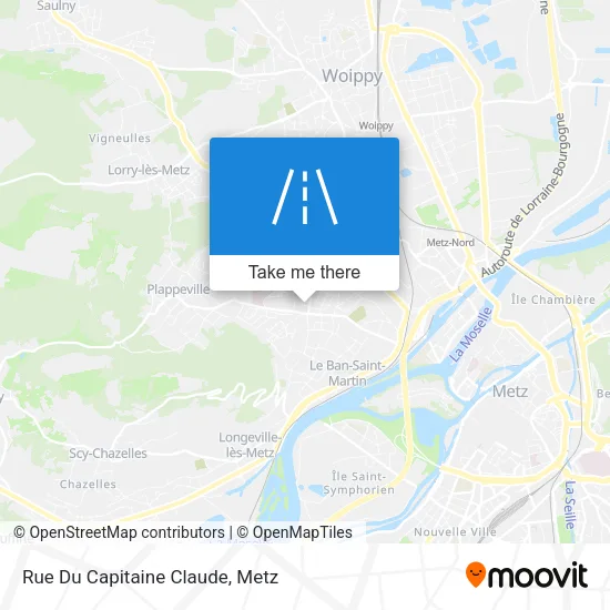 Rue Du Capitaine Claude map