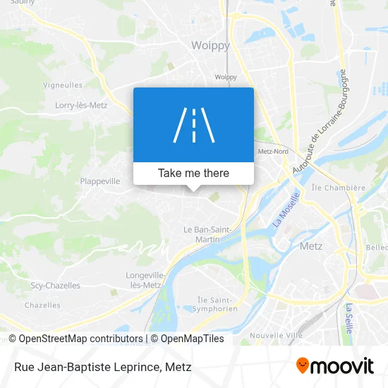 Rue Jean-Baptiste Leprince map