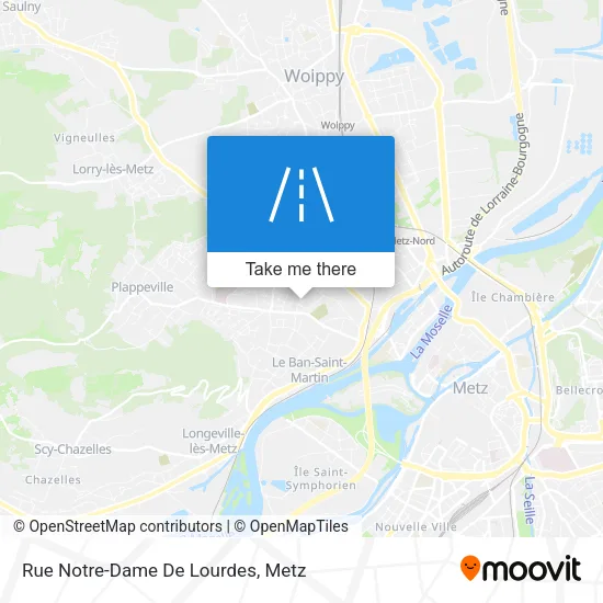 Rue Notre-Dame De Lourdes map