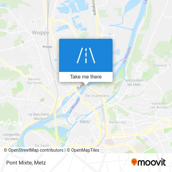 Pont Mixte map