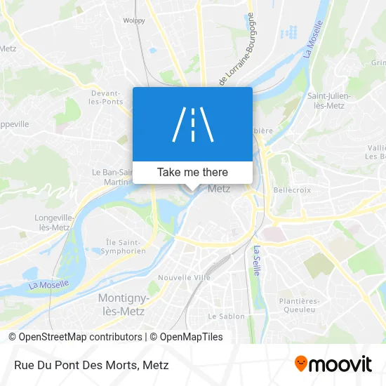 Rue Du Pont Des Morts map