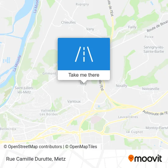 Rue Camille Durutte map