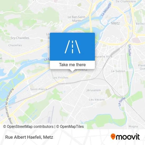 Rue Albert Haefeli map