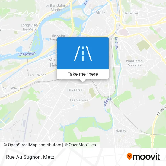 Rue Au Sugnon map