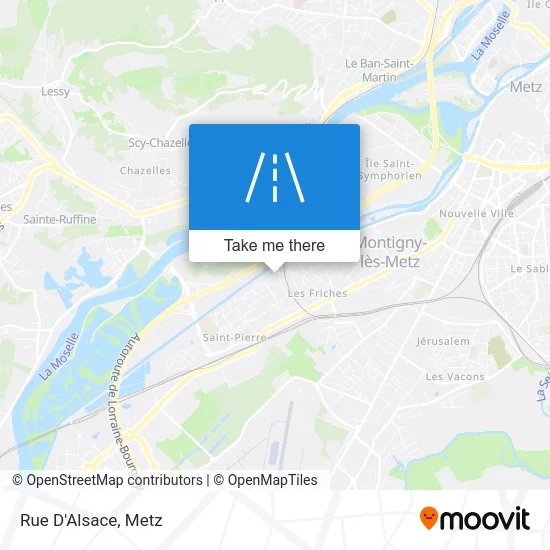 Rue D'Alsace map