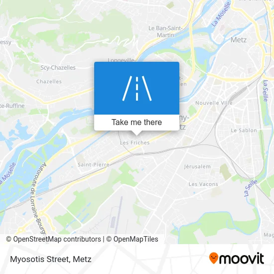 Rue Des Myosotis map