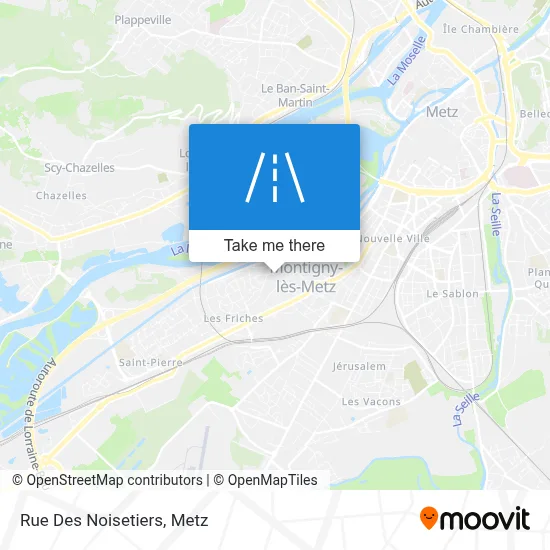 Rue Des Noisetiers map
