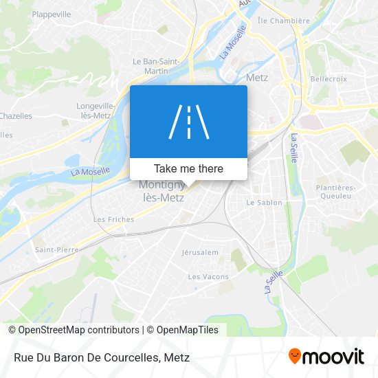 Rue Du Baron De Courcelles map