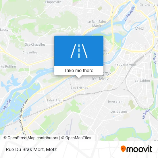 Rue Du Bras Mort map