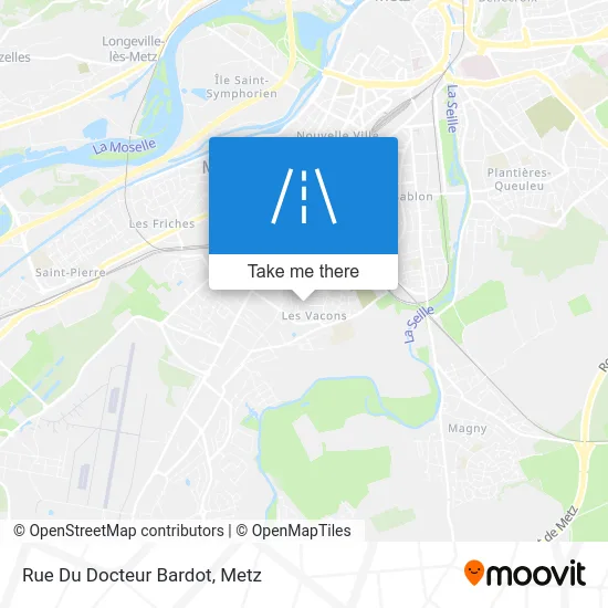 Rue Du Docteur Bardot map