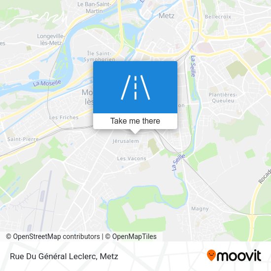 Rue Du Général Leclerc map
