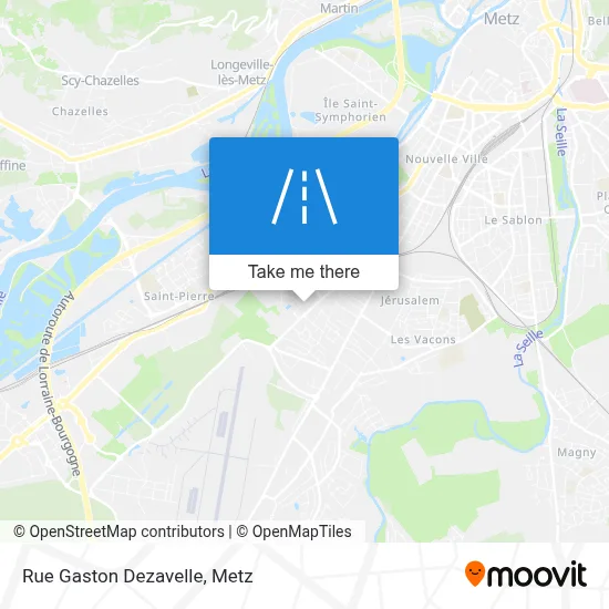 Rue Gaston Dezavelle map