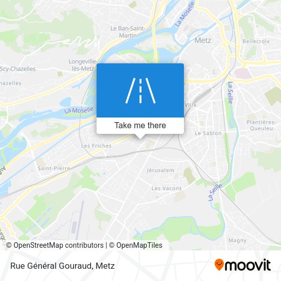 Rue Général Gouraud map