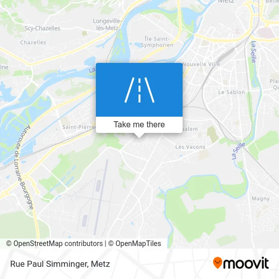 Rue Paul Simminger map