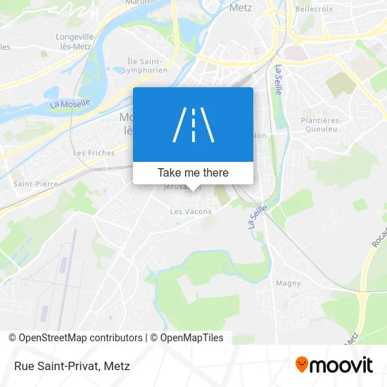 Rue Saint-Privat map