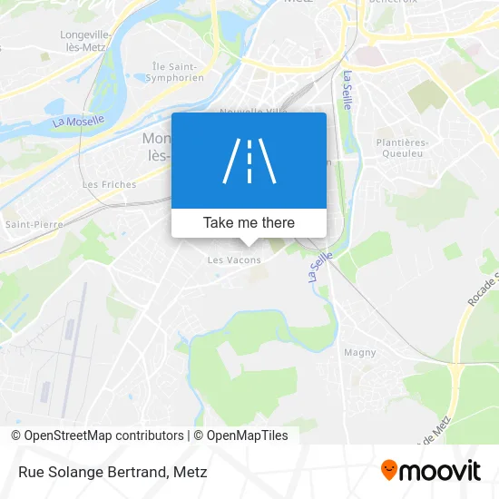Rue Solange Bertrand map