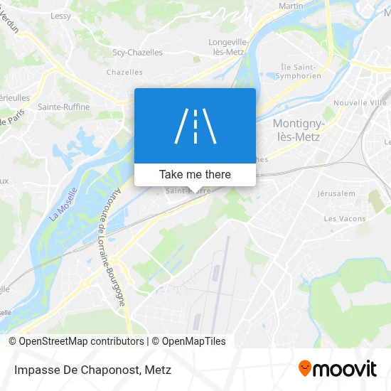 Impasse De Chaponost map