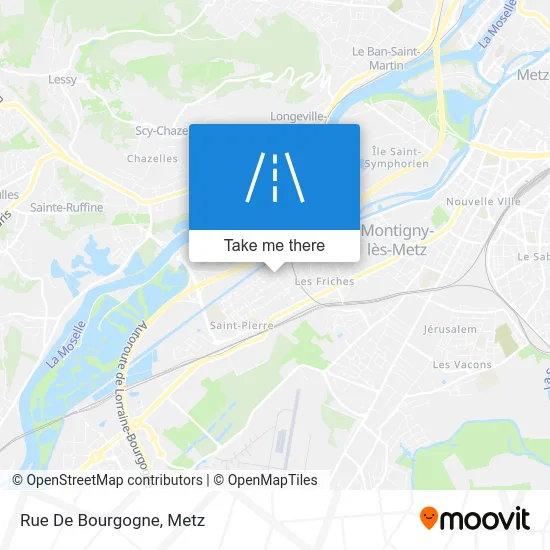 Rue De Bourgogne map