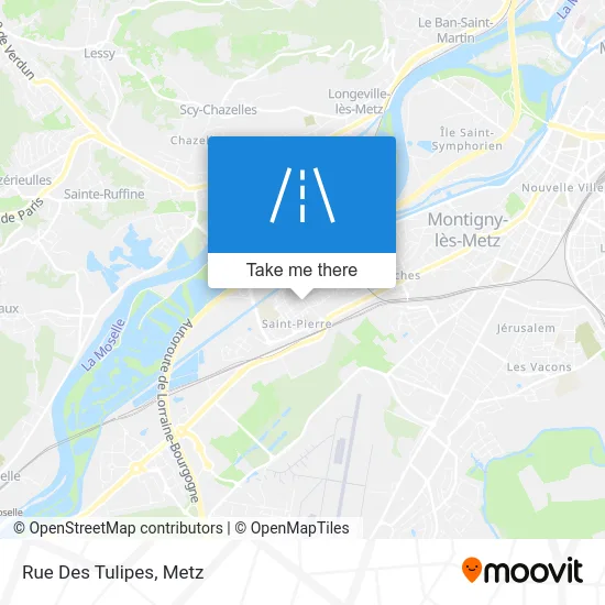 Rue Des Tulipes map