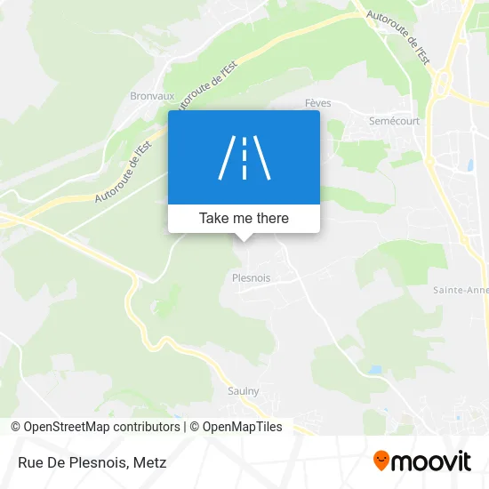 Rue De Plesnois map