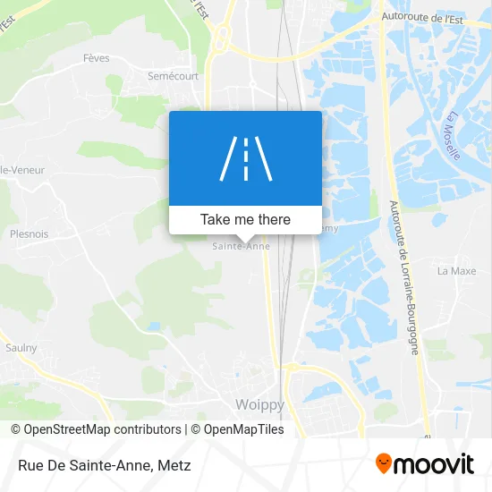 Rue De Sainte-Anne map