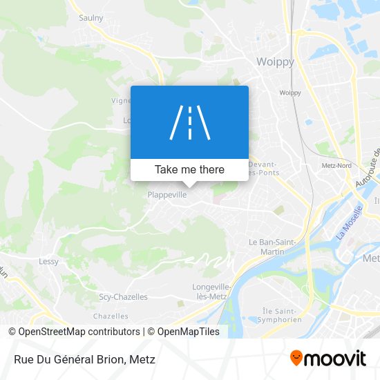 Rue Du Général Brion map