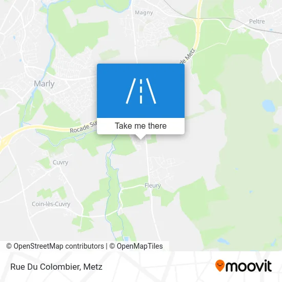 Rue Du Colombier map