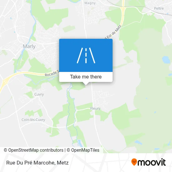 Rue Du Pré Marcohe map