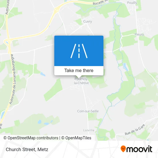 Rue De L'Église map