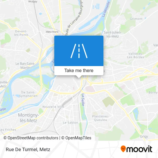 Rue De Turmel map