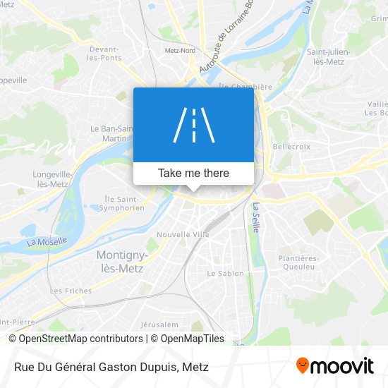 Rue Du Général Gaston Dupuis map