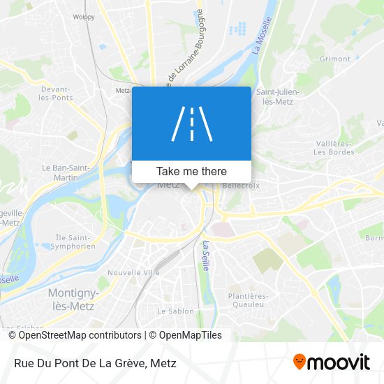 Rue Du Pont De La Grève map
