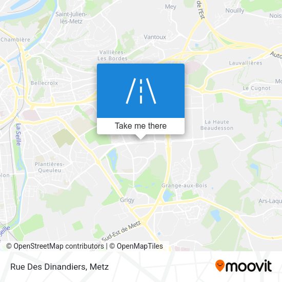 Rue Des Dinandiers map