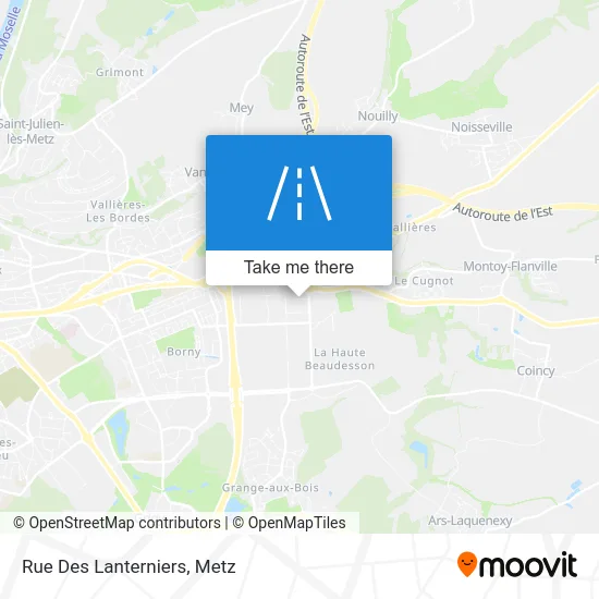 Rue Des Lanterniers map