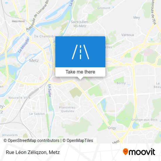 Rue Léon Zéliqzon map