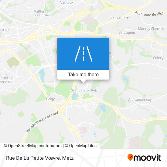 Rue De La Petite Vœvre map