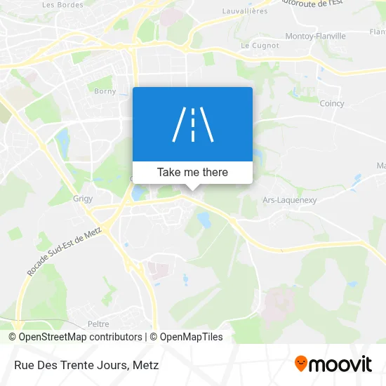 Rue Des Trente Jours map