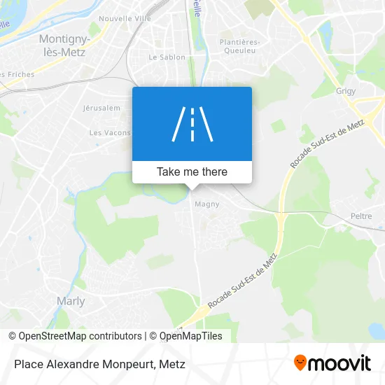 Place Alexandre Monpeurt map
