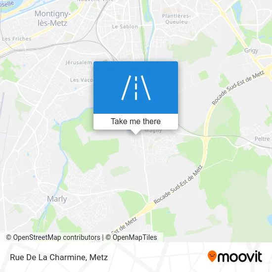 Rue De La Charmine map