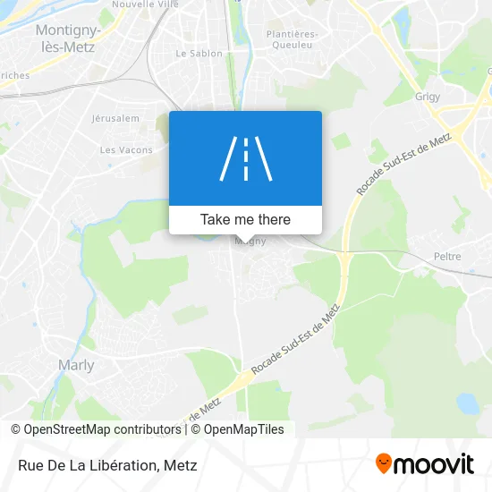 Rue De La Libération map